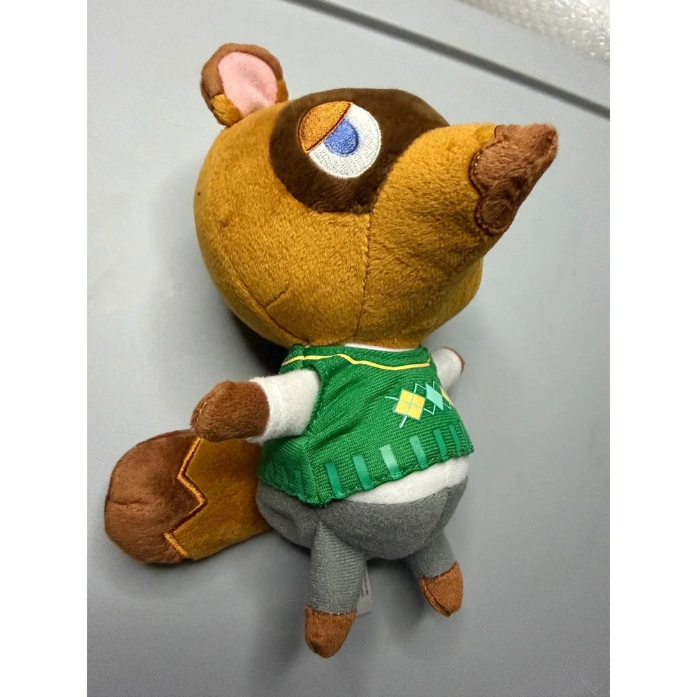 Animal Crossing Tom Nook Plush Little Buddy Nintendo San-Ei 2015 Green Sweater